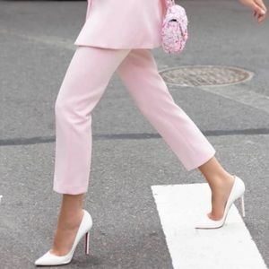 Something navy pants for matching jacket